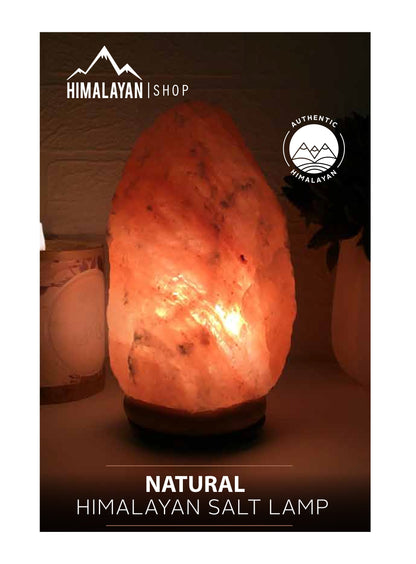 Himalayan Shop Natural Pink Salt Lamp, Small, 4-5.5 lbs